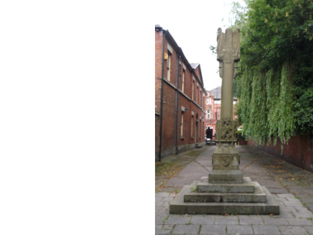 Walmesley Monument in front of the Church of St John